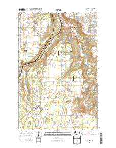 Spokane SW 2014 topographic map thumbnail