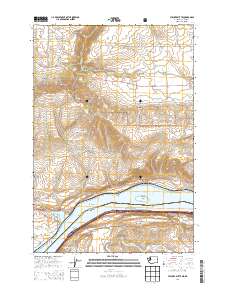 Stacker Butte 2014 topographic map thumbnail
