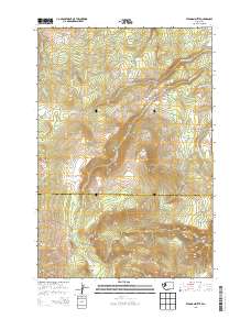 Stagman Butte 2013 topographic map thumbnail