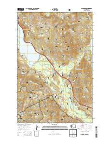Stampede Pass 2014 topographic map thumbnail