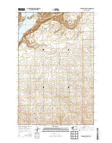 Steamboat Rock SE 2014 topographic map thumbnail