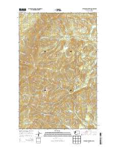 Stensgar Mountain 2014 topographic map thumbnail