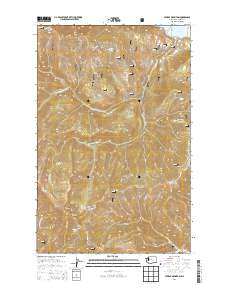 Stormy Mountain 2014 topographic map thumbnail