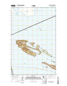 Stuart Island 2014 topographic map thumbnail