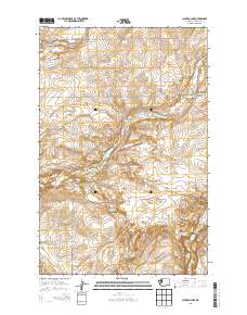 Sullivan Lake 2013 topographic map thumbnail