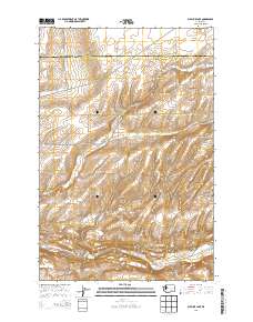 Sulphur Lake 2013 topographic map thumbnail