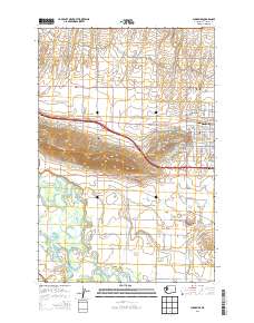 Sunnyside 2013 topographic map thumbnail