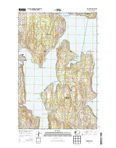 Suquamish 2014 topographic map thumbnail