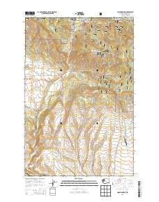 Swauk Prairie 2014 topographic map thumbnail