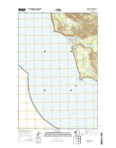 Taholah 2014 topographic map thumbnail