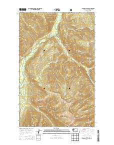 Tatoosh Buttes 2014 topographic map thumbnail
