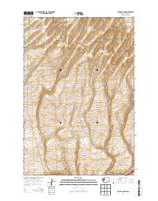 Taylor Canyon 2014 topographic map thumbnail