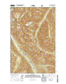 The Cradle 2014 topographic map thumbnail