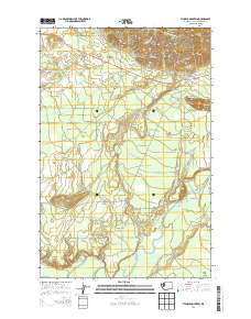 Thimble Mountain 2014 topographic map thumbnail