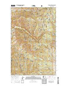 Thrapp Mountain 2014 topographic map thumbnail