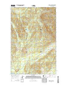 Umbrella Creek 2014 topographic map thumbnail