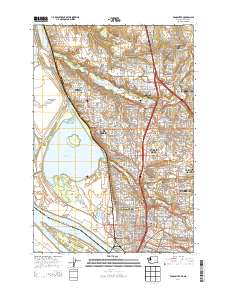 Vancouver 2014 topographic map thumbnail