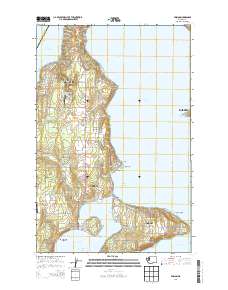 Vashon 2014 topographic map thumbnail