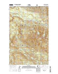 Verlot 2014 topographic map thumbnail