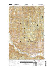 Vulcan Mountain 2014 topographic map thumbnail