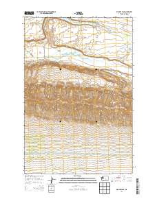 Wahatis Peak 2013 topographic map thumbnail