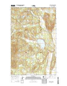 Waitts Lake 2014 topographic map thumbnail