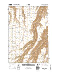 Weissenfels Ridge 2014 topographic map thumbnail
