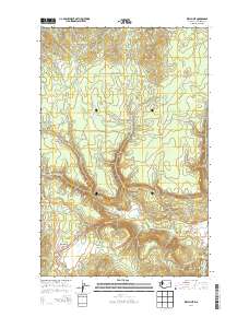 Wellpinit 2014 topographic map thumbnail