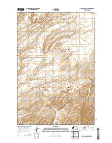 West of Washtucna 2013 topographic map thumbnail