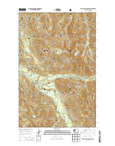 White Chuck Mountain 2014 topographic map thumbnail