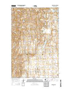 White Lakes 2014 topographic map thumbnail