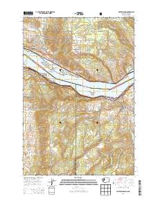White Salmon 2014 topographic map thumbnail