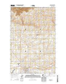 Wilbur 2013 topographic map thumbnail