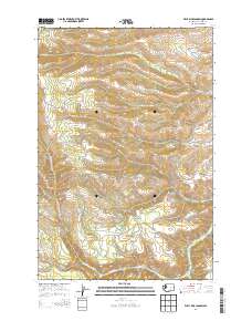 Willy Dick Canyon 2014 topographic map thumbnail