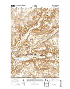 Wilson Creek 2014 topographic map thumbnail
