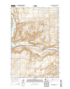 Wilson Creek NW 2014 topographic map thumbnail