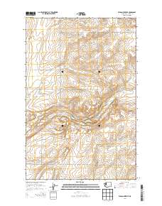Wilson Creek SE 2014 topographic map thumbnail