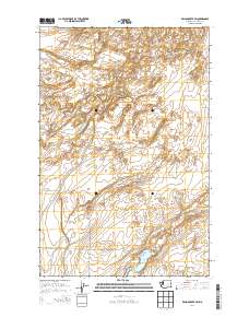 Wilson Creek SW 2014 topographic map thumbnail