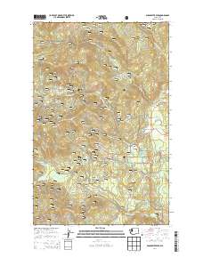 Winchester Peak 2014 topographic map thumbnail