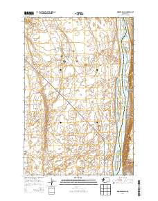 Wooded Island 2014 topographic map thumbnail