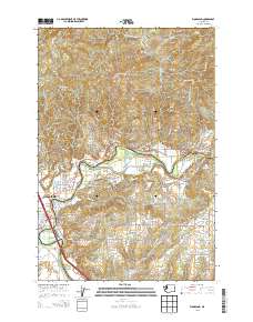 Woodland 2013 topographic map thumbnail