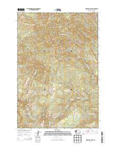 Woolford Creek 2013 topographic map thumbnail