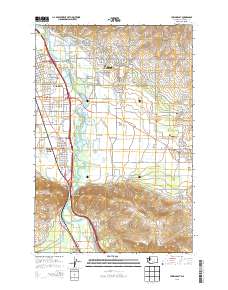 Yakima East 2013 topographic map thumbnail