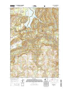 Yale Dam 2013 topographic map thumbnail