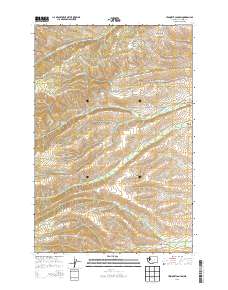Yesmowit Canyon 2013 topographic map thumbnail