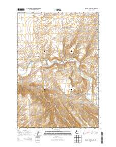 Zangar Junction 2014 topographic map thumbnail