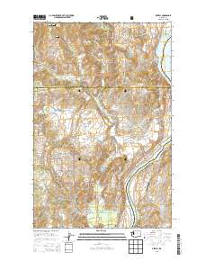 Azwell 2014 topographic map thumbnail