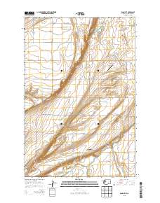 Basin City 2013 topographic map thumbnail