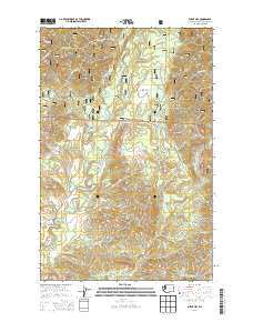 Burnt Hill 2014 topographic map thumbnail