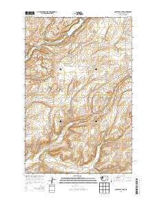 Coffeepot Lake 2013 topographic map thumbnail